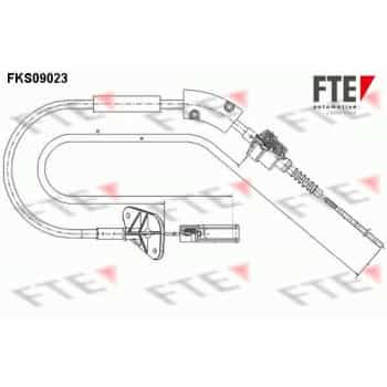 Tirette à câble, commande d'embrayage