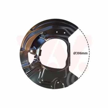 Placa de cubierta, disco de freno