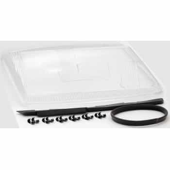 Cristal del faro izquierdo 20-0440-LA-1 TYC