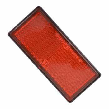 Reflector 86x40mm Rojo a granel