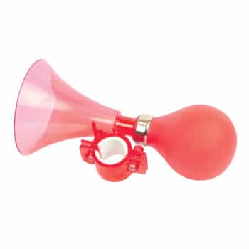 Bocina de bicicleta rosa