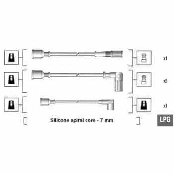 Juego de cables de bujía 941095620602 Magneti Marelli
