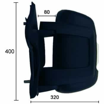 Espejo exterior izquierdo completo 9225922 Alkar