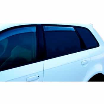 Deflectores de viento laterales Master Clear (traseros) adecuados para Honda Civic (FC) HB 5 puertas 2016-