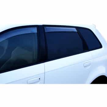 Deflectores de viento laterales Master Clear (traseros) adecuados para Opel Astra H station 2004-2009