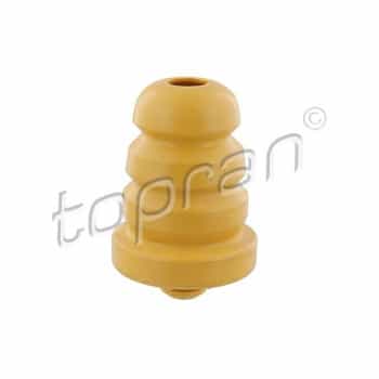 Tope de tope, conexión del eje