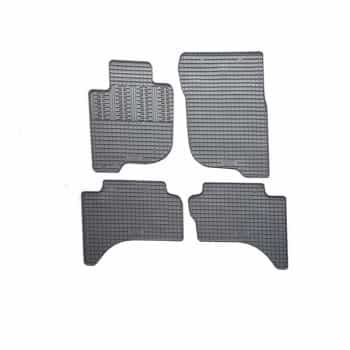 Alfombrillas de goma compatibles con Fiat Fullback Double Cab 2016- y Mitsubishi L200 (Triton) Double Cab 2015