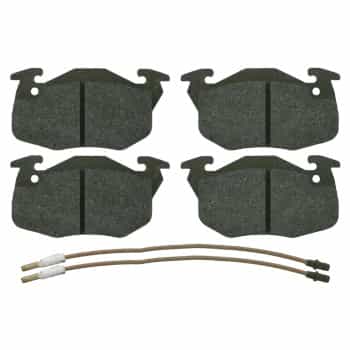 Kit de plaquettes de frein, frein à disque 16192 FEBI