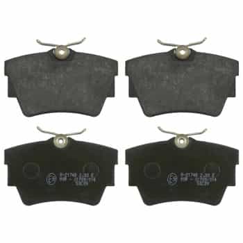 Kit de plaquettes de frein, frein à disque 16472 FEBI