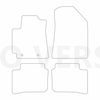 Alfombrillas para Hyundai I10 2020 - 4 piezas