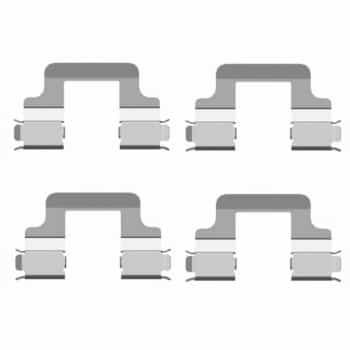 Kit de accesorios, pastilla de freno de disco