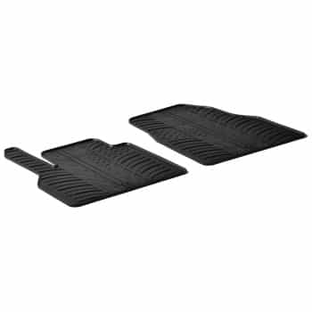 Alfombrillas de goma compatibles con Renault Kangoo a partir de 2008 y Mercedes Citan (2 piezas)