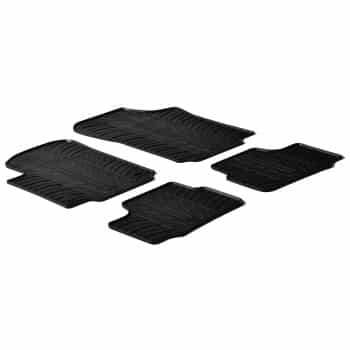 Alfombrillas de goma aptas para Volkswagen Up / Skoda Citigo / Seat Mii