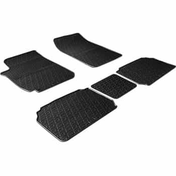 Alfombrillas de goma compatibles con Citroën Xsara Picasso a partir del año 2000 (G-Design, 5 piezas)