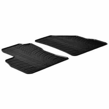 Alfombrillas de goma aptas para Fiat Doblo Cargo 3 puertas 2010-