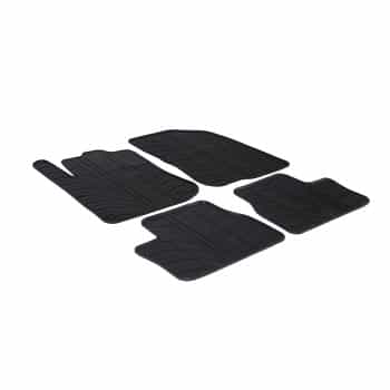 Alfombrillas de goma compatibles con Peugeot 2008, incluido Crossover (años 2013-)