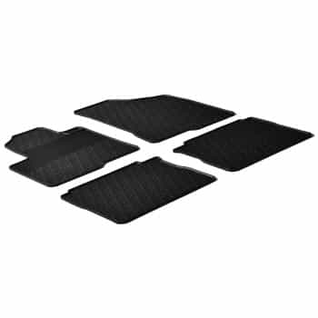 Alfombrillas de goma compatibles con Hyundai Santa Fe 2005- (G-Design 4 piezas)