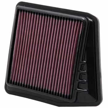 Filtro de repuesto K&N compatible con Honda Accord IX 2.4L L4 2008- (33-2430)