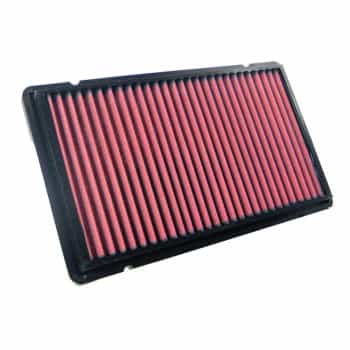 Filtro de repuesto K&N compatible con Ferrari T355 V8 de 3,5 litros (33-2816)