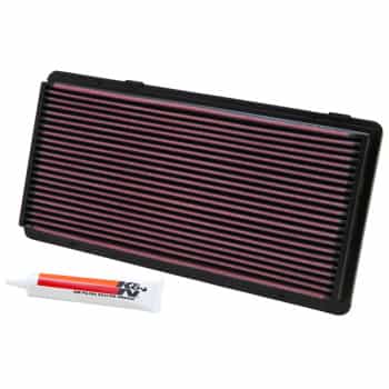 Filtro de repuesto K&N compatible con Jeep Cherokee 2.5/4.0L 1996-2001 (33-2122)