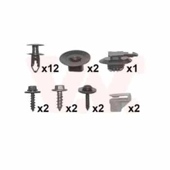 soportes del parachoques trasero