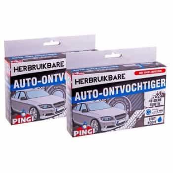 Pack económico 1+1 deshumidificador de coche Pingi 150 g