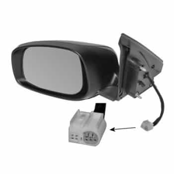 Retrovisor exterior eléctrico izquierdo calefactable 5222807 Hagus