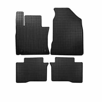 Alfombrillas de goma compatibles con SsangYong Tivoli 2015-2019 y 2019- (4 piezas con puntos de montaje)
