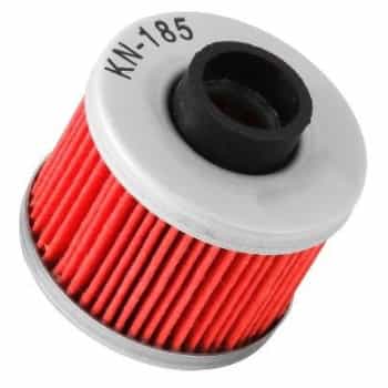 Cartucho de filtro de aceite para motocicleta K&N (KN-185)