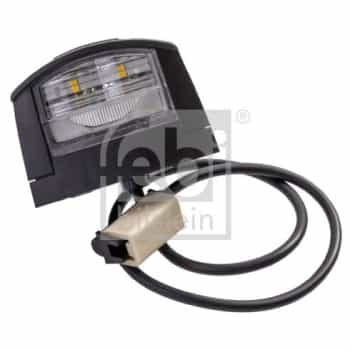 Feu éclaireur de plaque