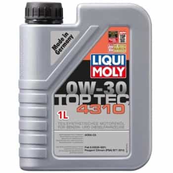 Aceite de motor Liqui Moly TOP TEC 4310 0W30 C2 1L