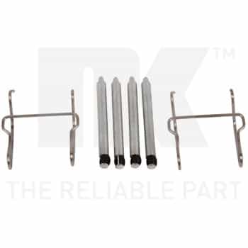 Kit d'accessoires, plaquette de frein à disque