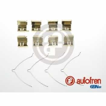 Juego de accesorios, pastillas de freno de disco