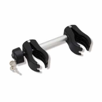 Abrazadera de marco bloqueable