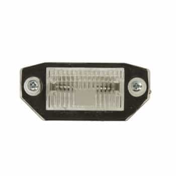 Lámpara de matrícula