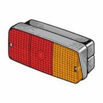 LUZ TRASERA IZQUIERDA Sin iluminación de matrícula