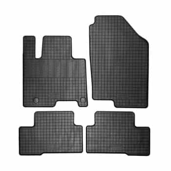 Alfombrillas de goma compatibles con Hyundai Tucson (NX4E) Full Hybrid 2020- (4 piezas con puntos de montaje)
