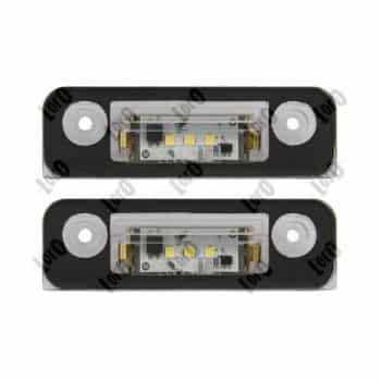 Feu éclaireur de plaque