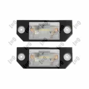 Feu éclaireur de plaque