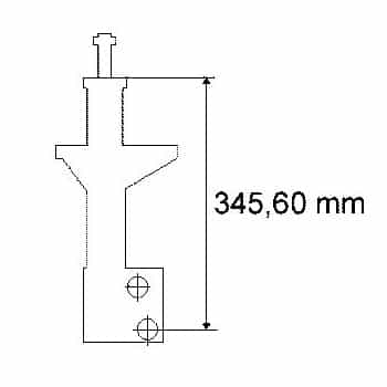 Amortiguador 170 381 Sachs