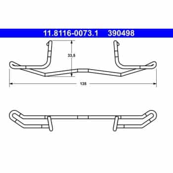 Resorte, pinza de freno