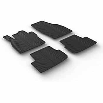 Alfombrillas de goma compatibles con Seat Ibiza 6F 5 puertas 6/2017- (4 piezas)