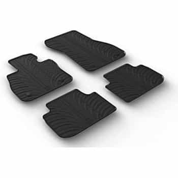 Alfombrillas de goma compatibles con BMW Serie 2 F44 Gran C (4 piezas)