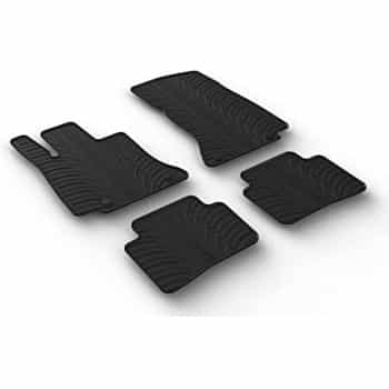 Alfombrillas de goma aptas para Mercedes Clase C W206