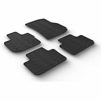 Tapis en caoutchouc pour BMW X3 (G01) 11/2017- (T-Design 4 pièces)