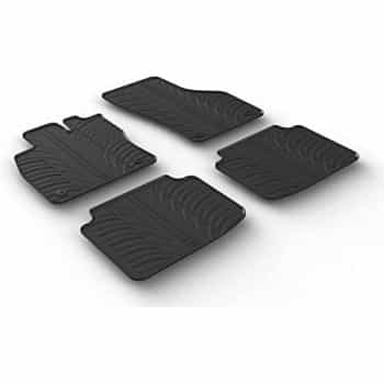 Alfombrillas de goma compatibles con Skoda Scala HB 5 puertas 2019- (T-Design, 4 piezas)
