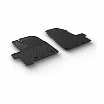 Alfombrillas de goma aptas para Ford Tourneo Custom/Passenger 2018-