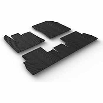 Alfombrillas de goma compatibles con Citroën Berlingo Multispace / Opel Combo (3 piezas)