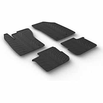 Alfombrillas de goma aptas para Fiat Tipo 5 puertas/Kombi 2016- (T-Design 4 piezas)