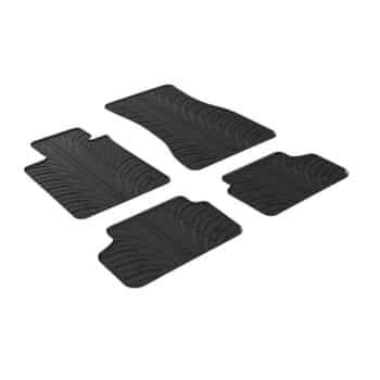 Tapis en caoutchouc pour BMW Série 5 G30/G31 2017- 4 pièces